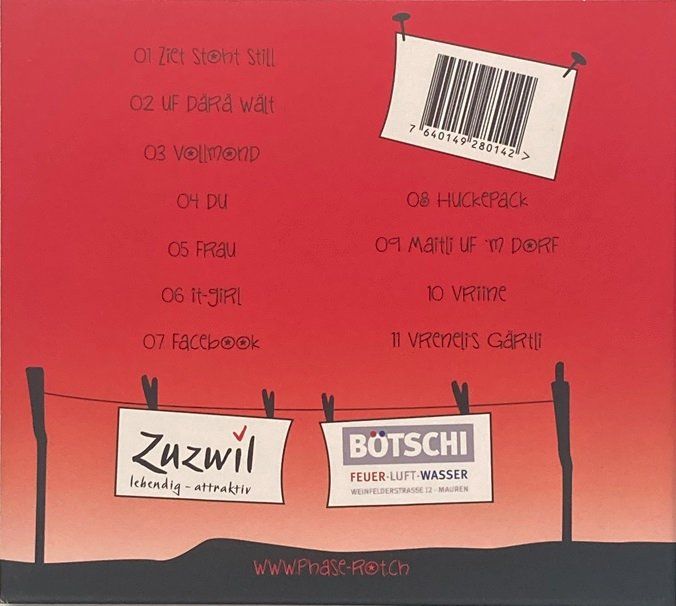 CD: Phase Rot - Uf 'm Dorf – Usato da Grüningen venduto da azulgris 1