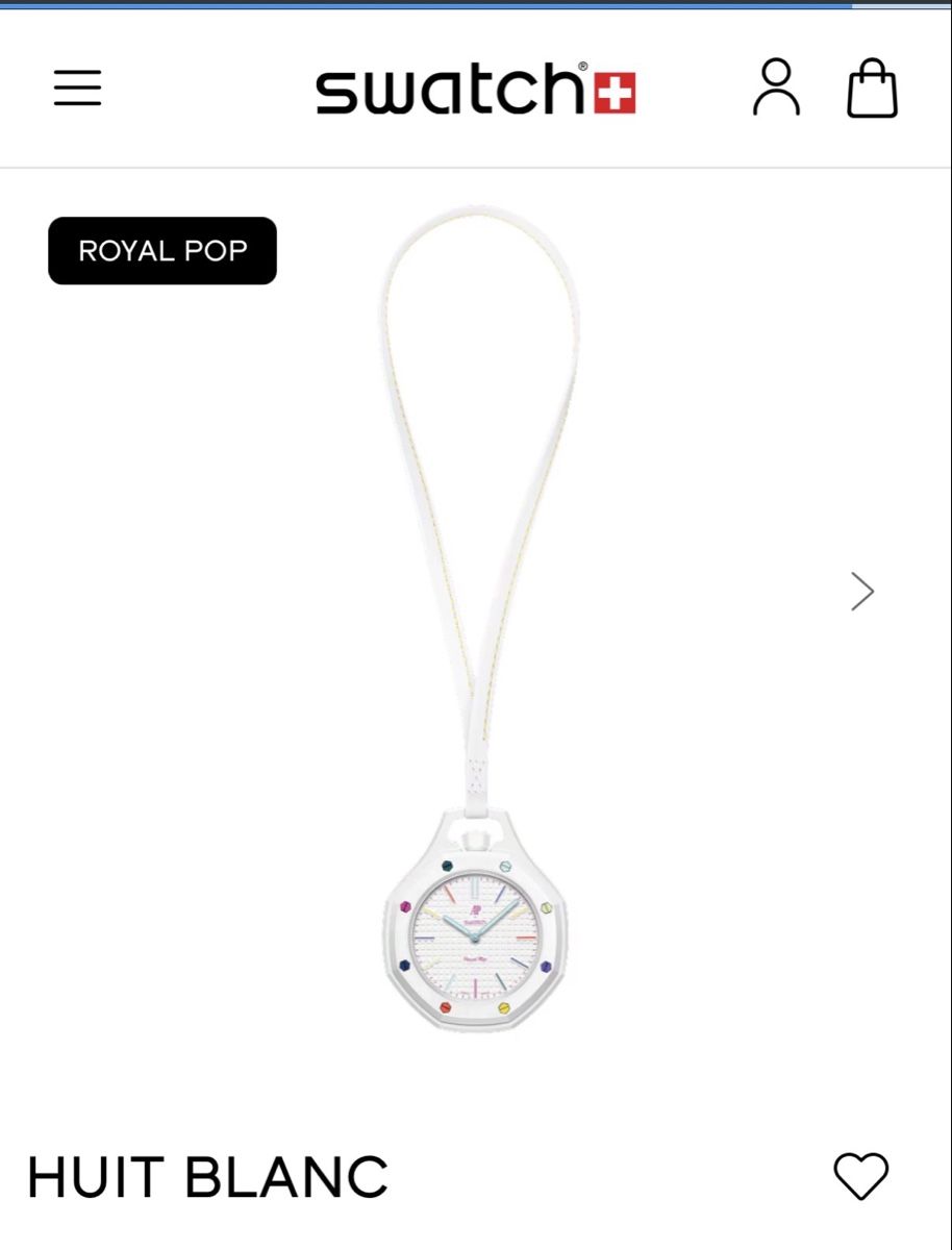 Swatch Orologi: Ap x Swatch Royal Pop – Nuovo e nell'imballaggio originale da Genève venduto da DreamSeeker 1