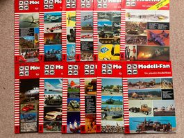Modell Fan, 12 Hefte aus dem Jahr 1978