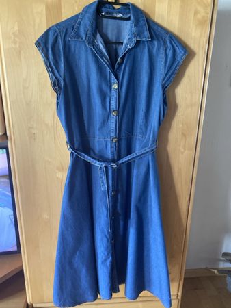 Sommerkleid Jeanskleid Gr. 38/40 