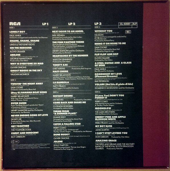 Schallplatten: Diverse: 36 Original Top Oldies - 3LP Box – Neu (gemäss Beschreibung) aus Steinhausen von Vilivinili 1