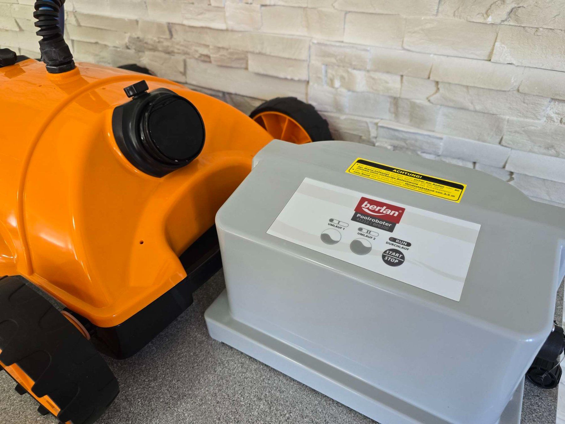 Accessori per Piscine: Automatischer Poolroboter 2Programme Poolsauger Poolreiniger – Nuovo (secondo la descrizione) da Baar venduto da Werkzeugzentrum 6