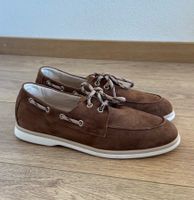 Wildleder-Loafer von Emilio Sarto. Neu
