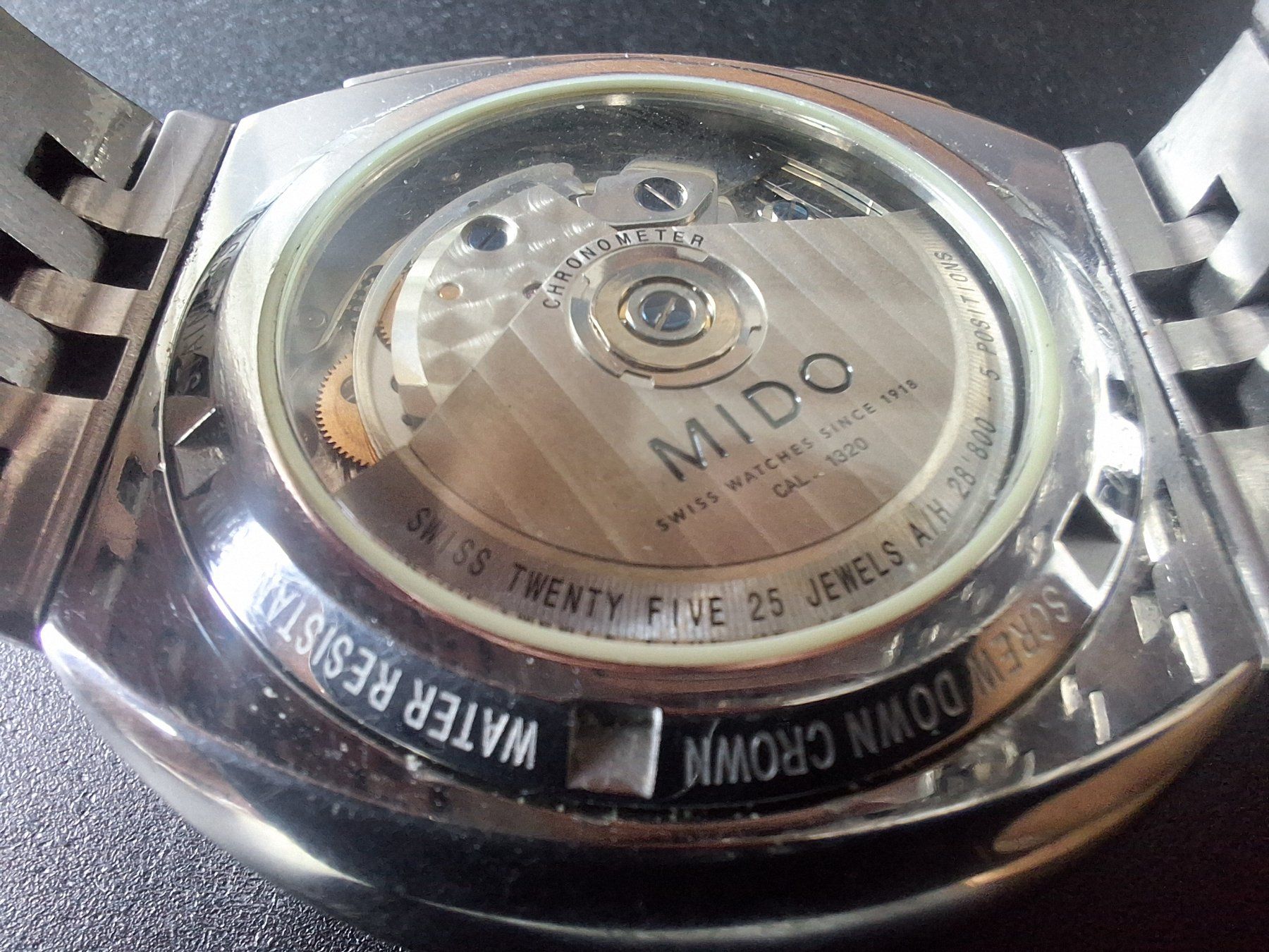 Mido Orologi: Mido All Dial Chronograph Chronometer – Difettoso da Allschwil venduto da SimauK 4