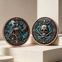 1 OZ Kupfermünze Piraten Königin 