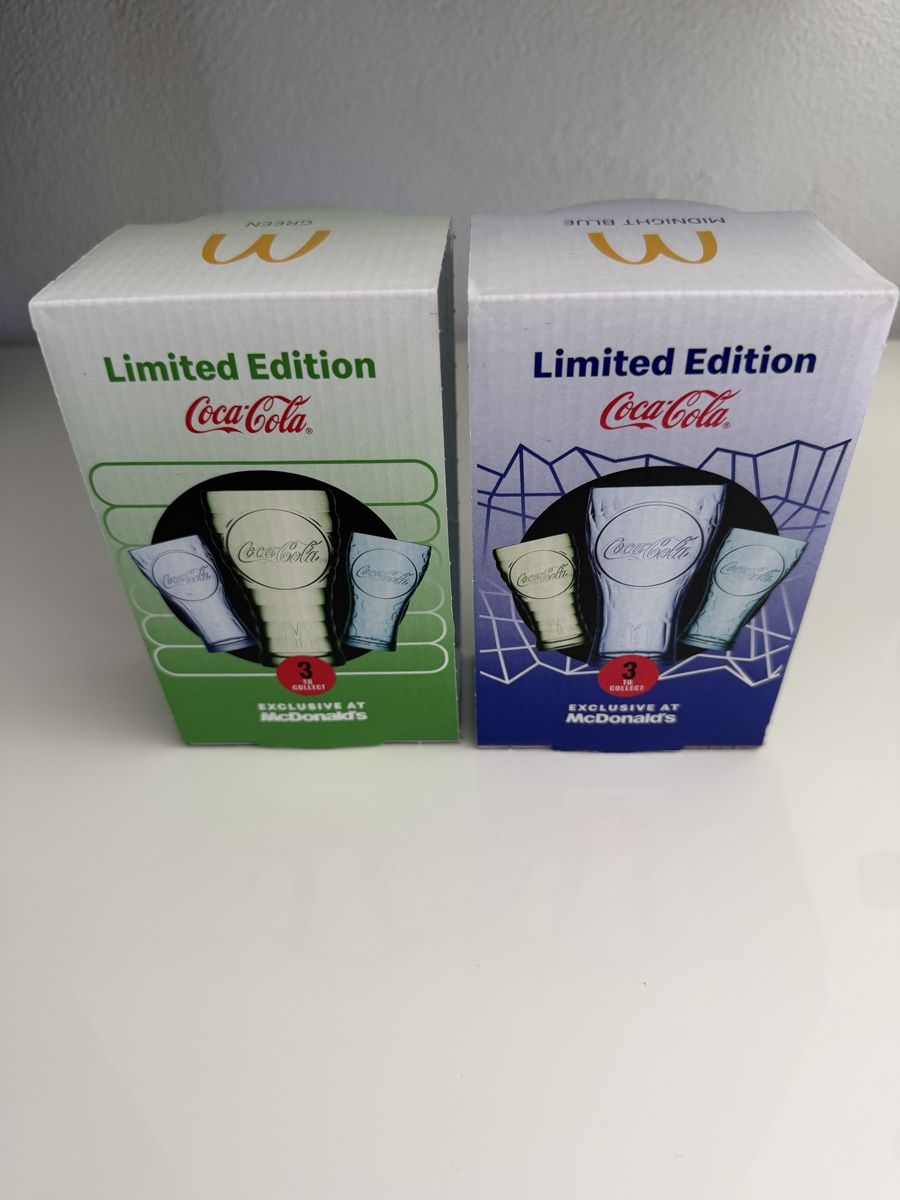 Mc Donald's Bicchieri: Bicchieri Coca-Cola McDonald's Limited Edition 2026 – Nuovo e nell'imballaggio originale da Quartino venduto da Ed35 2