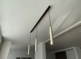 Ribag Vertico Air 3er Pendelleuchte in Champagne