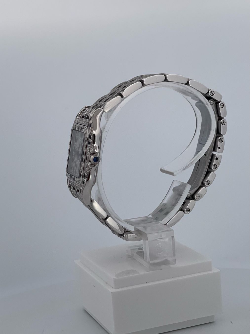 Cartier Orologi: Cartier Panther Medium Iced Out - WSPN0007 – Usato da Wettingen venduto da eleganceshop 3