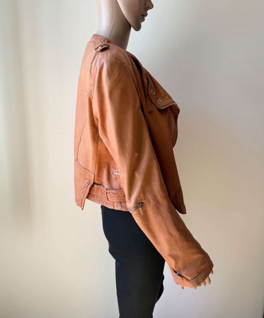 Karen Millen Vestes: KAREN MILLEN Lederjacke 🤎 – D'occasion à zürich par vintage12 5
