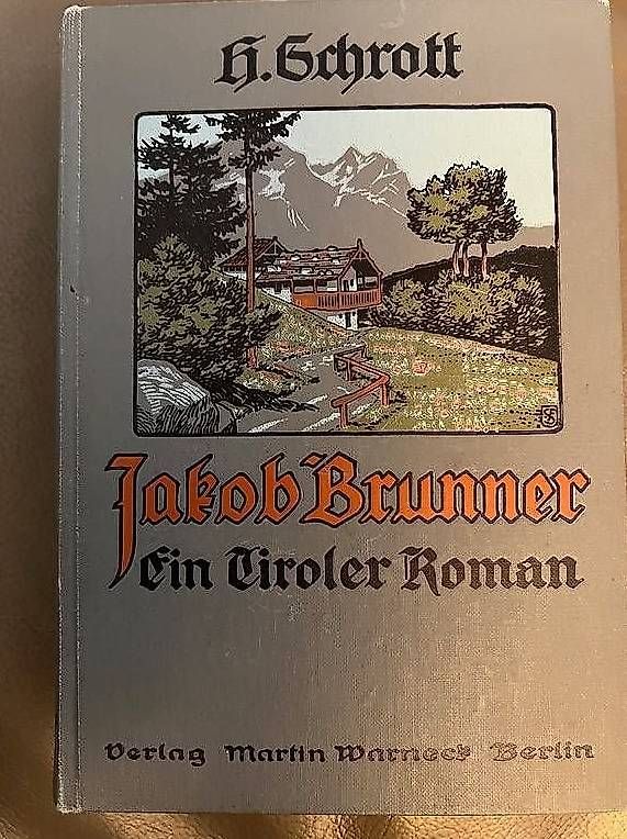 Libri: Jakob Brunner. Ein Tiroler Roman – Usato da Eschlikon TG venduto da Farewell01