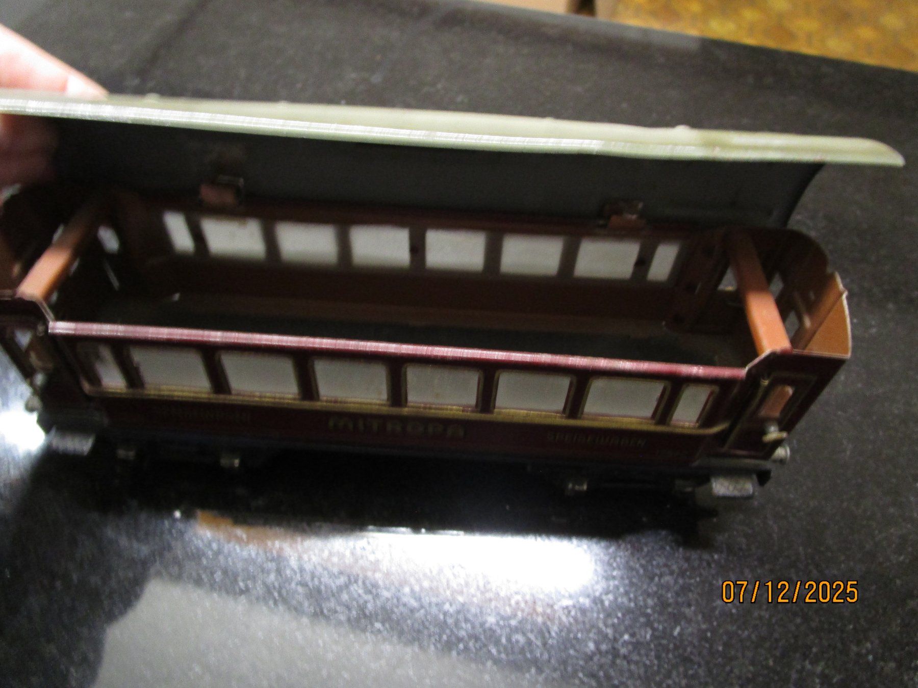 Märklin Modellini di ferrovie: Märklin Mitropa Spur0 – Usato da Schwyz venduto da Lemmy501 5