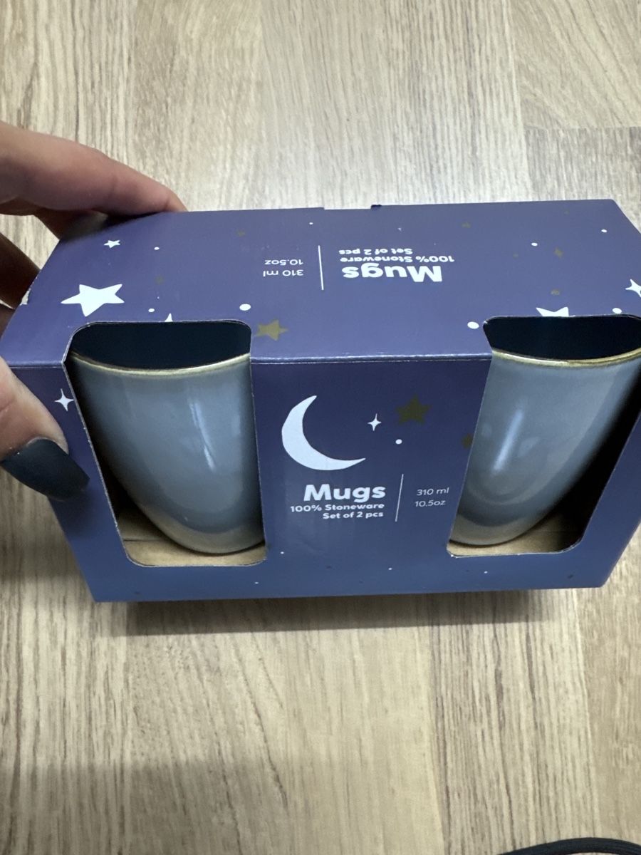 Coop Tazze: 2er Set Steingut Tassen, Neu & Originalverpackt! – Nuovo e nell'imballaggio originale da Zürich venduto da Kia78 3