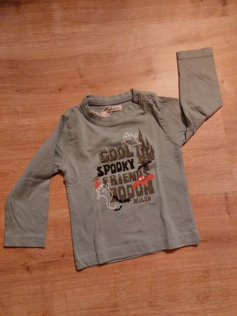 Milou Halloween langarm Shirt, Gr. 80 (8-12M)