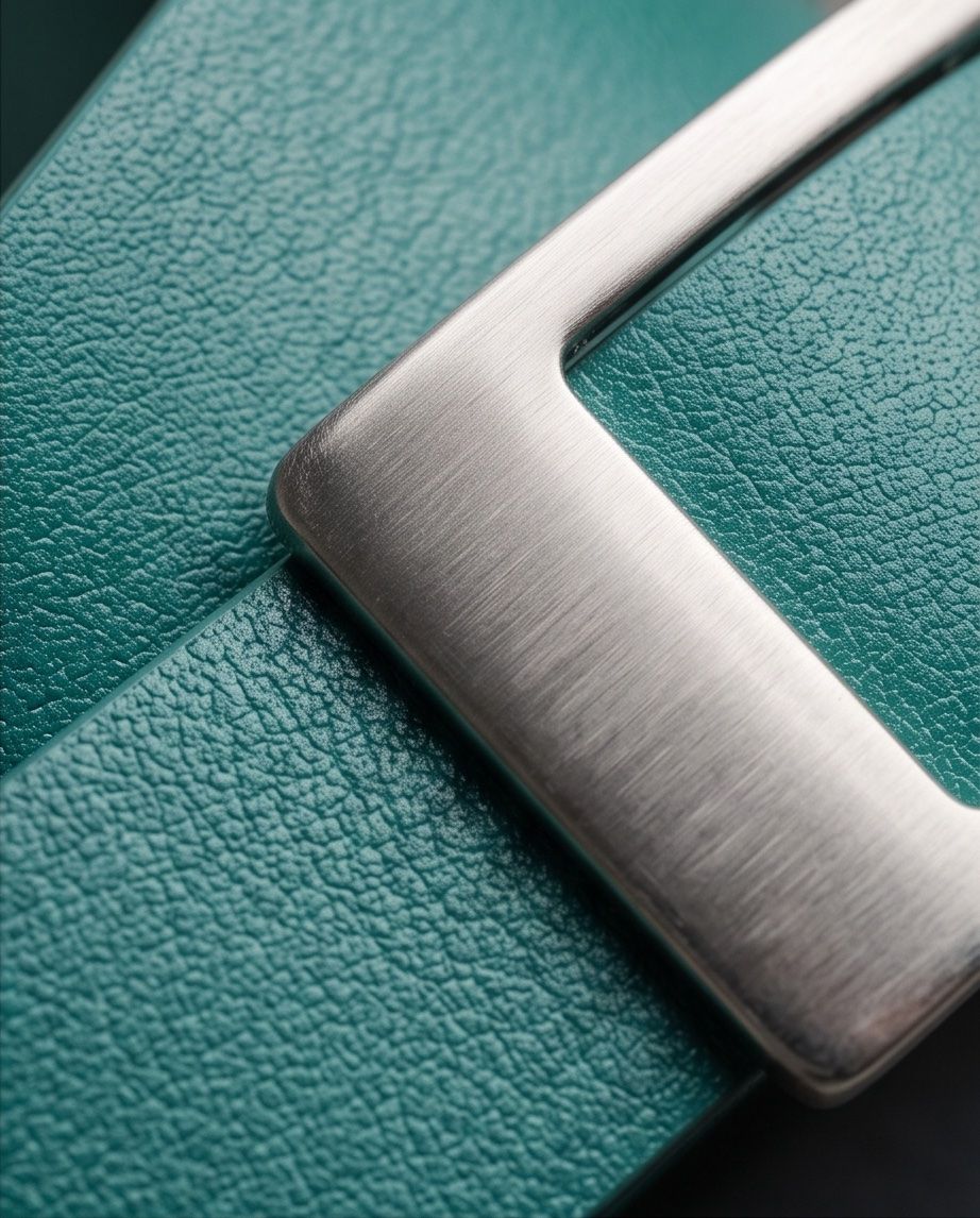 Cinture: Ceinture en cuir turquoise - neuve – Nuovo e nell'imballaggio originale da Vuisternens-Romont venduto da gol_xp6p 2