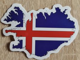 Sticker Aufkleber Island