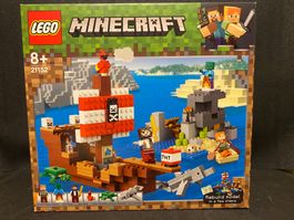 LEGO Minecraft Das Piratenschiff-Abenteuer 21152, Neu & Ovp