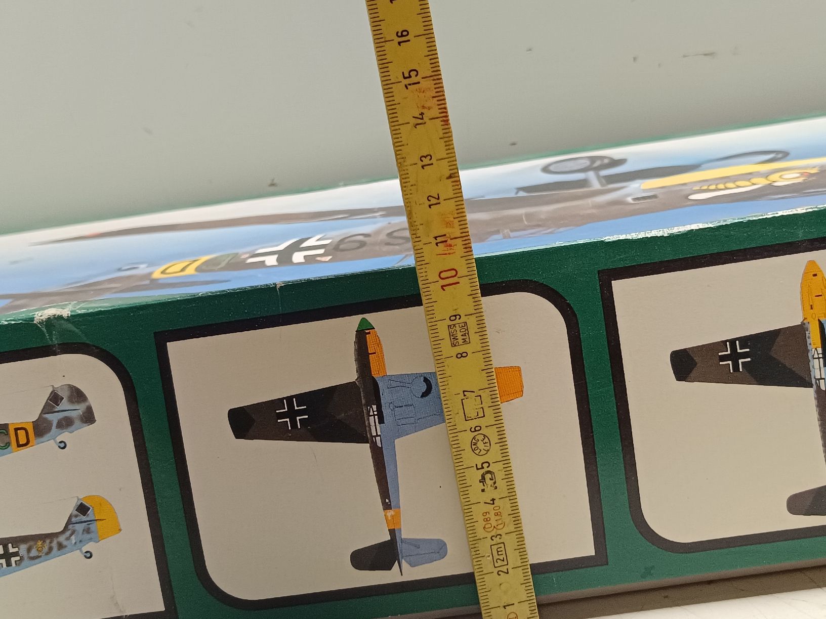 Modellismo RC: Messerschmitt Bf 109E Bausatz 1/15 -(em319) – Nuovo e nell'imballaggio originale da Künten venduto da Schnaepplihuus 9
