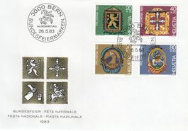 1983 Pro Patria FDC