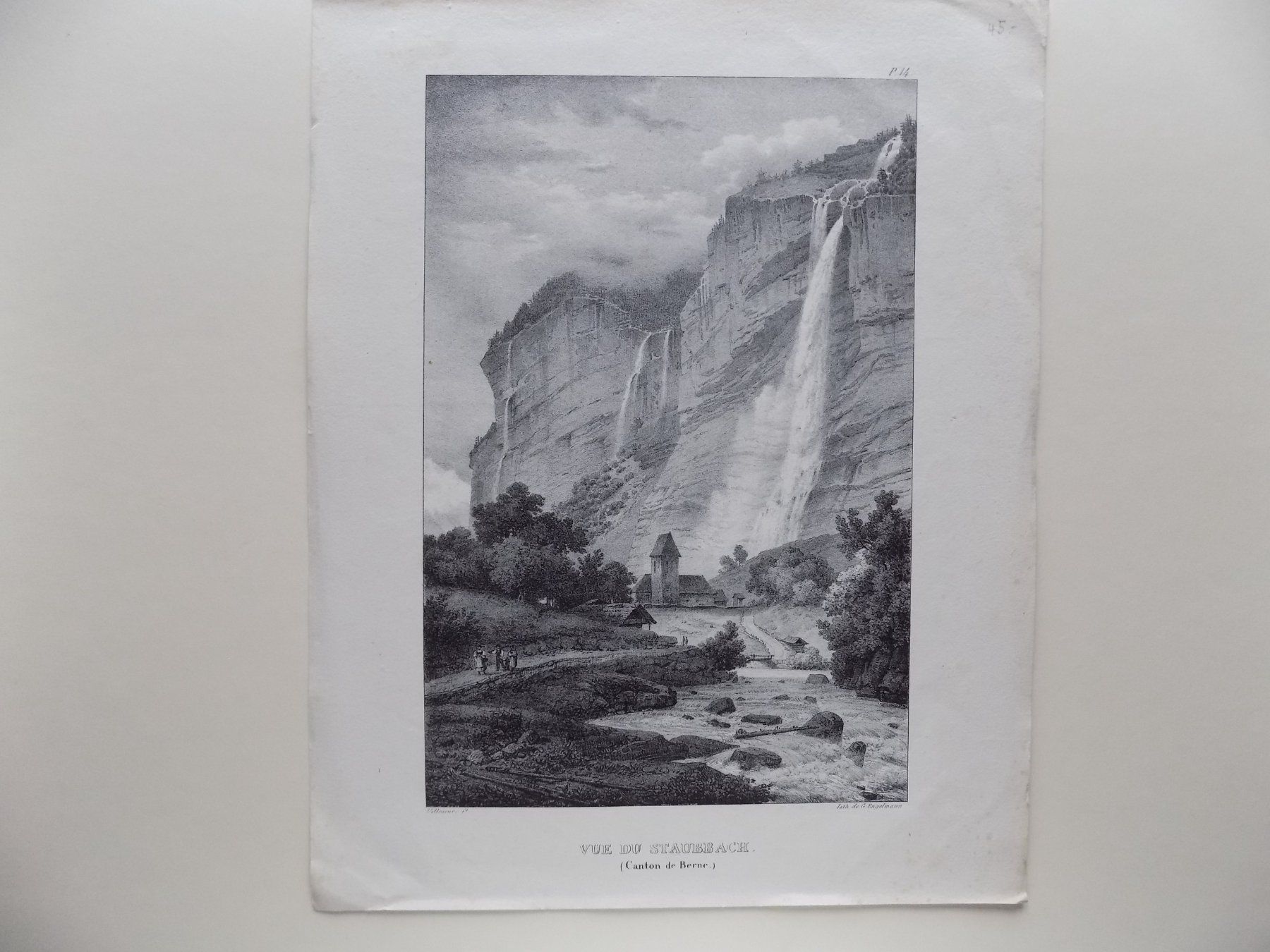 Stiche: Staubbach Lauterbrunnen – Gebraucht aus Risch von Antikfee 7