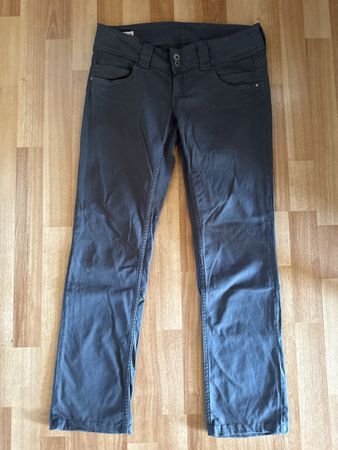Pepe Jeans Venus Straight W10 Damen Hose Grau 