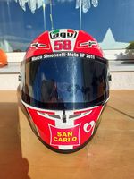 Zu Verkaufen-AGV-Replica Moto-GP Helm-Super-Sic 58-Unikat !
