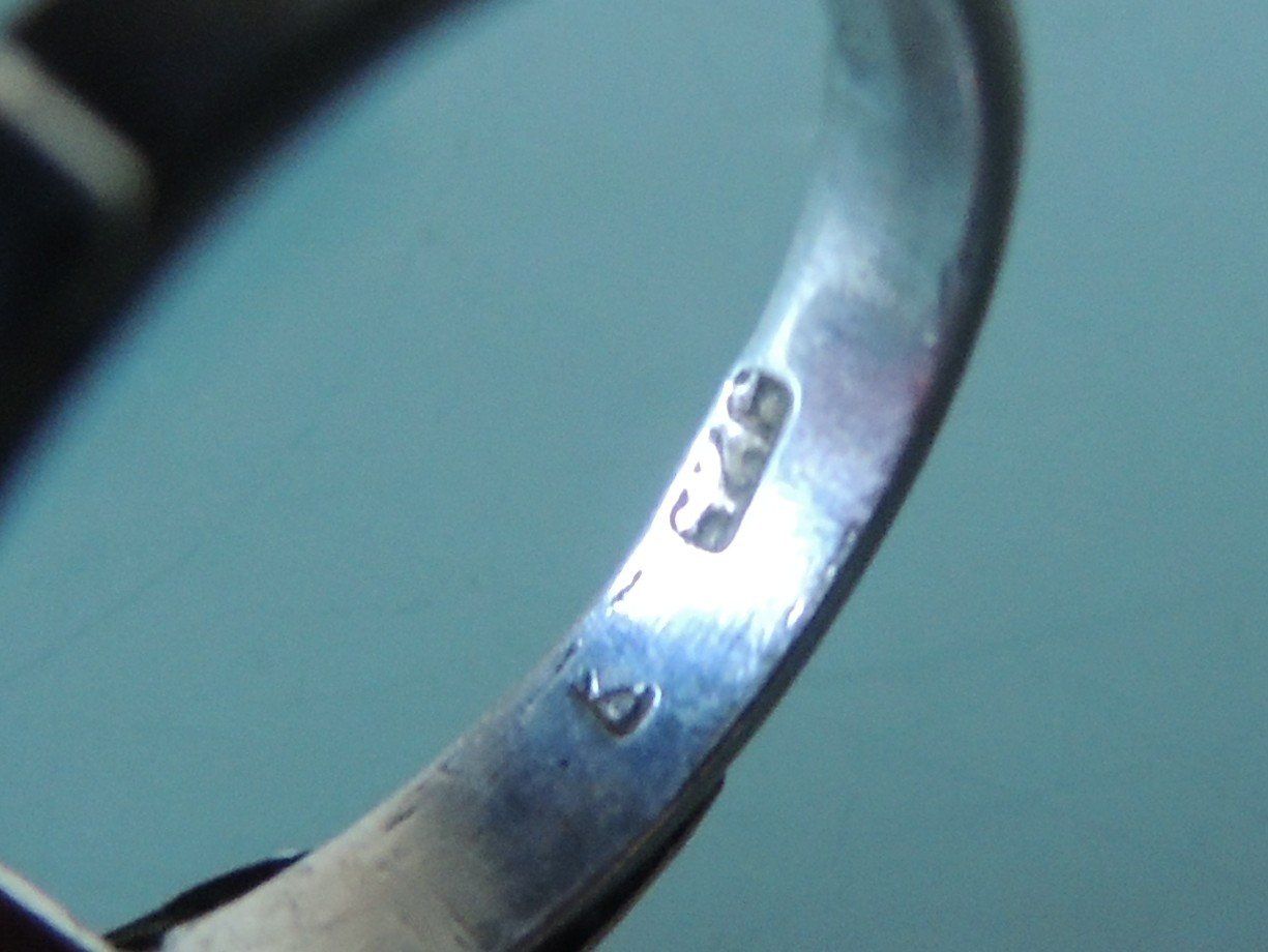 Anelli: Karneol Silber 925 Fingerring Gr. 50 – Usato da Waldenburg venduto da schaller707 5