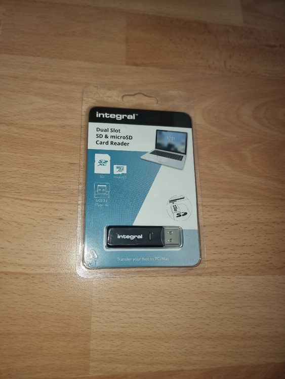 Integral dual Slot SD & microSD Reader (Neu und originalverpackt) in ...