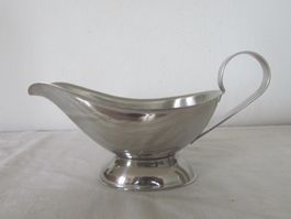 Edelstahl Sauciere, zeitloses Design für Festtagsessen