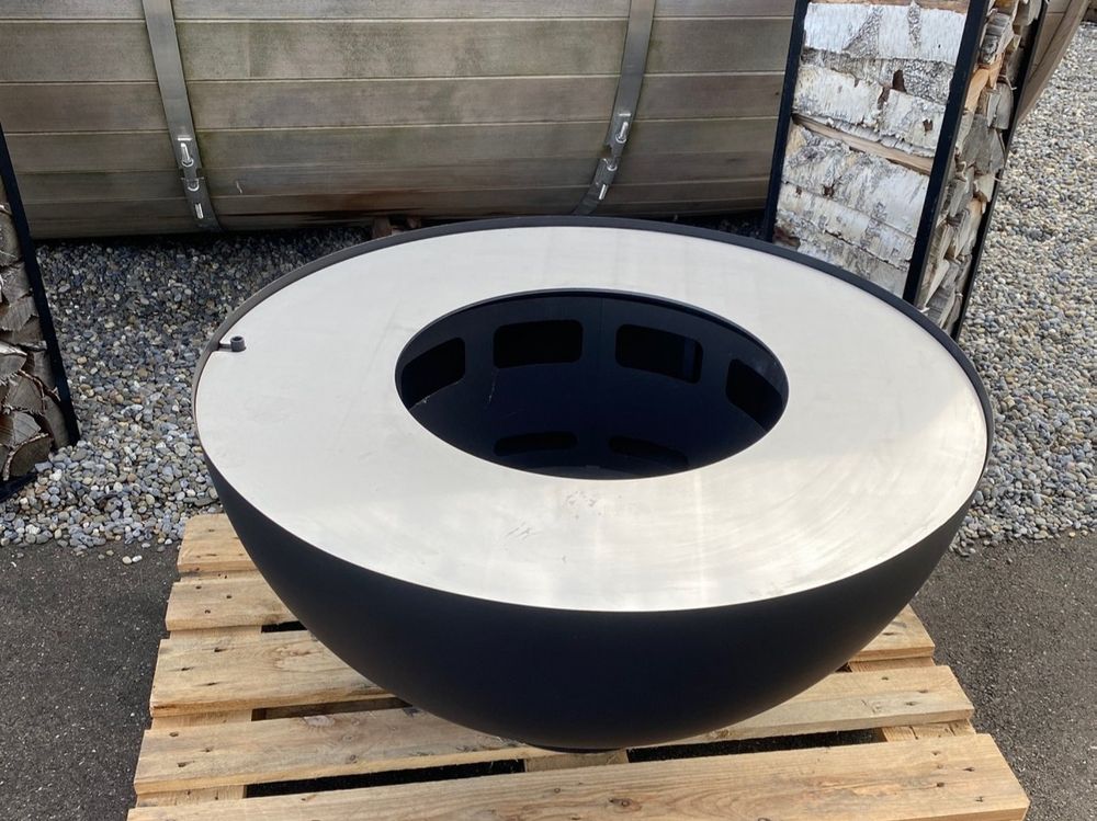 Feuerschalen Ausstellungsmodell 100 cm schwarz Kaufen auf Ricardo
