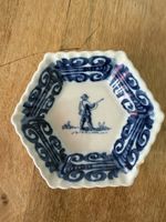 Petite coupelle de Delft Makelaar décor chasse