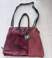 Gabs Handtasche, bordeauxrot, inklusive Schulter
