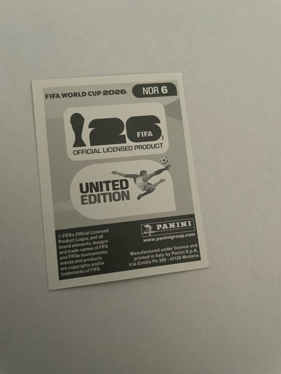 Panini Sammelbilder & Trading cards: FIFA WM Marcus Holmgren Pedersen NOR 6 – Neu (gemäss Beschreibung) aus Winterthur von Cobraforce 1