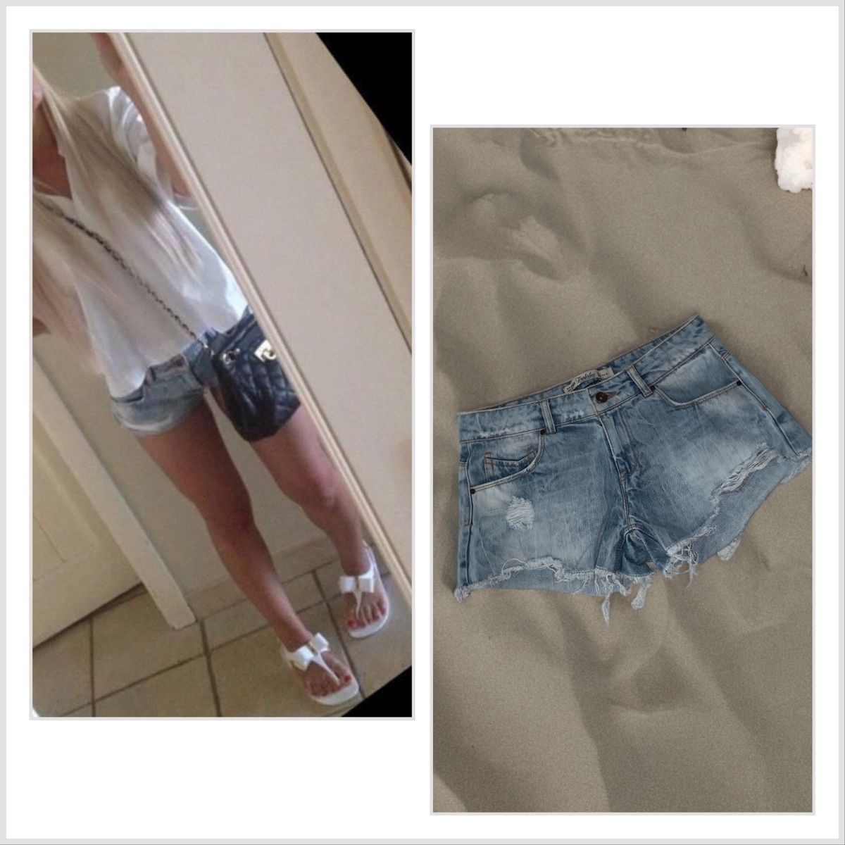Zara Jeans: Kurze Jeanshose 5.- – Usato da unterentfelden venduto da leyla08