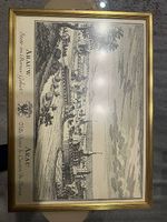 Schwarz weis Bild von Arauw Stadt in Bern 