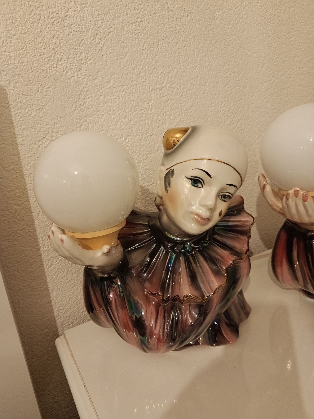 Lampade: deux lampes pierrô – Usato da La chaux de fonds venduto da ton_79f7 1