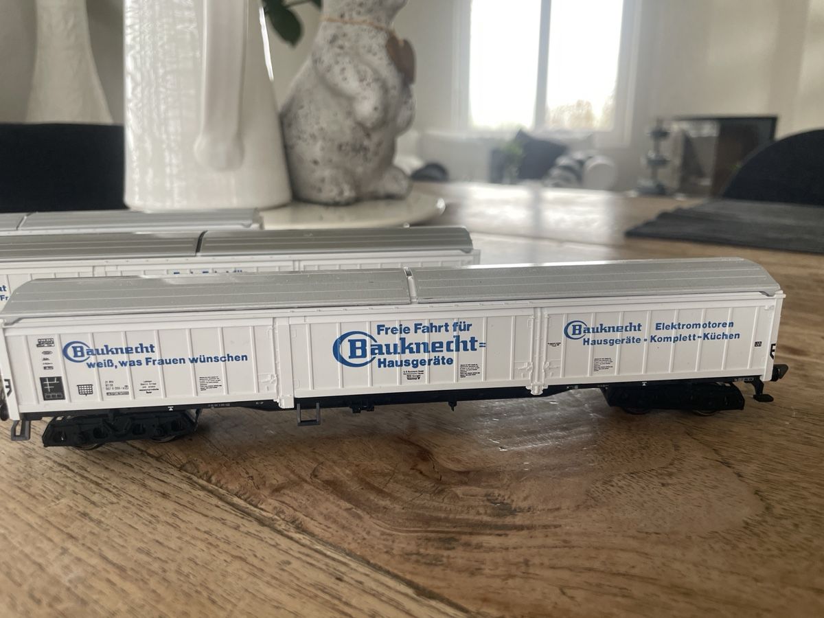 Fleischmann Modellini di ferrovie: Bauknecht Güterwagen – Usato da Heiligenschwendi venduto da Mike73 1