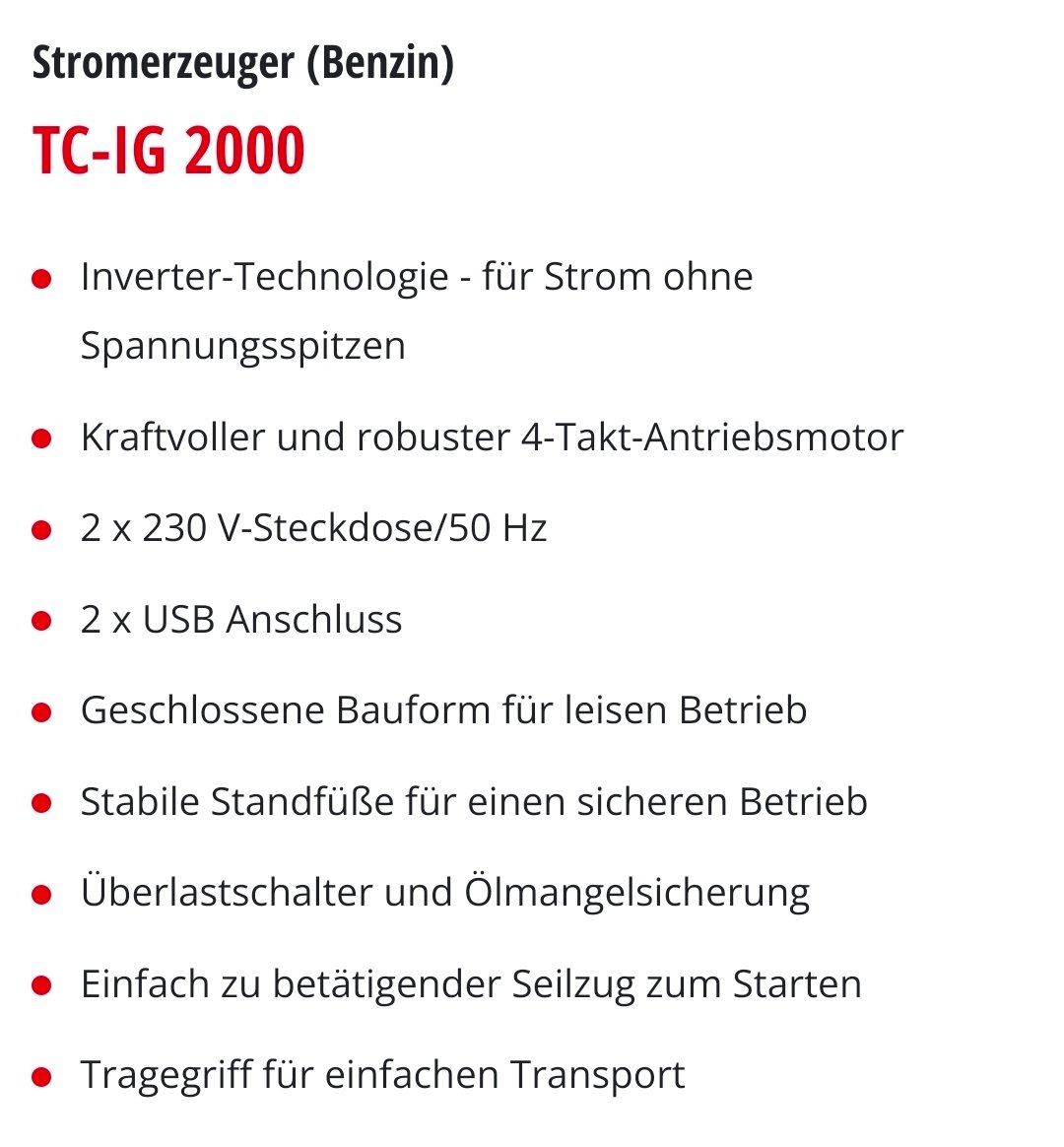 Einhell Generatori di corrente: Einhell Stromgenerator, neu!!! Ideal für Camping! – Nuovo e nell'imballaggio originale da Walenstadt venduto da Tino_82 5