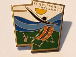 1 Pin Schwimmbad Zweisimmen