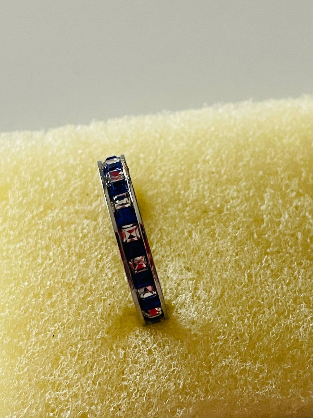 Anelli: Titan Ring mit gefärbten Zirkonen – Usato da Sursee venduto da Slnko1975 1