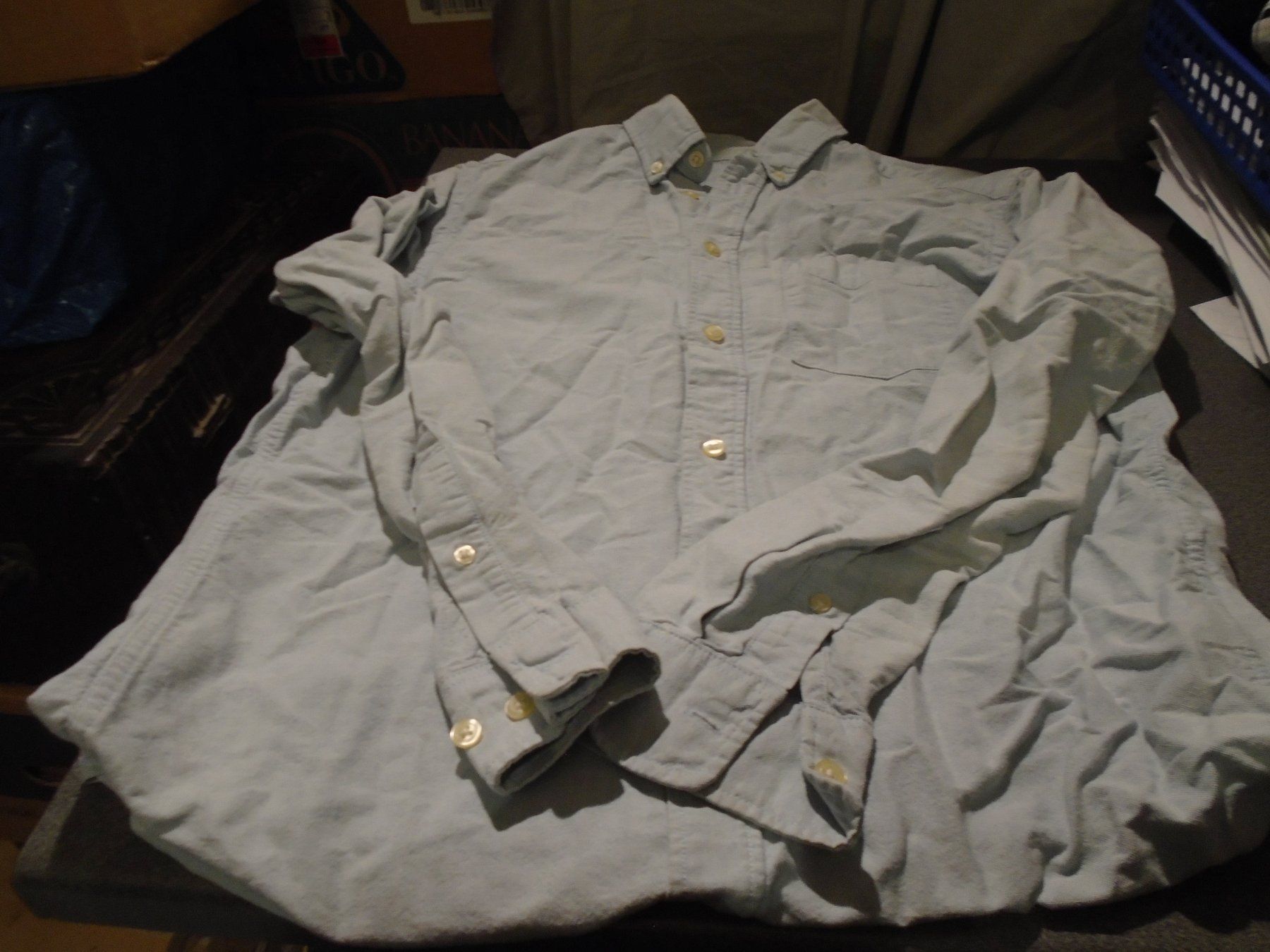 H&M Chemisiers: Bluse Grösse S, H&M Regular Fit, hellblau, lange Arme – D'occasion à Zürich par Motzkuh