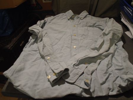 Bluse Grösse S, H&M Regular Fit, hellblau, lange Arme