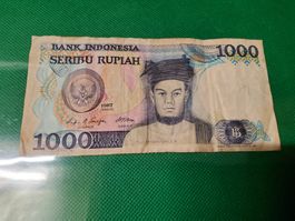 Banknote Indonésia 1987