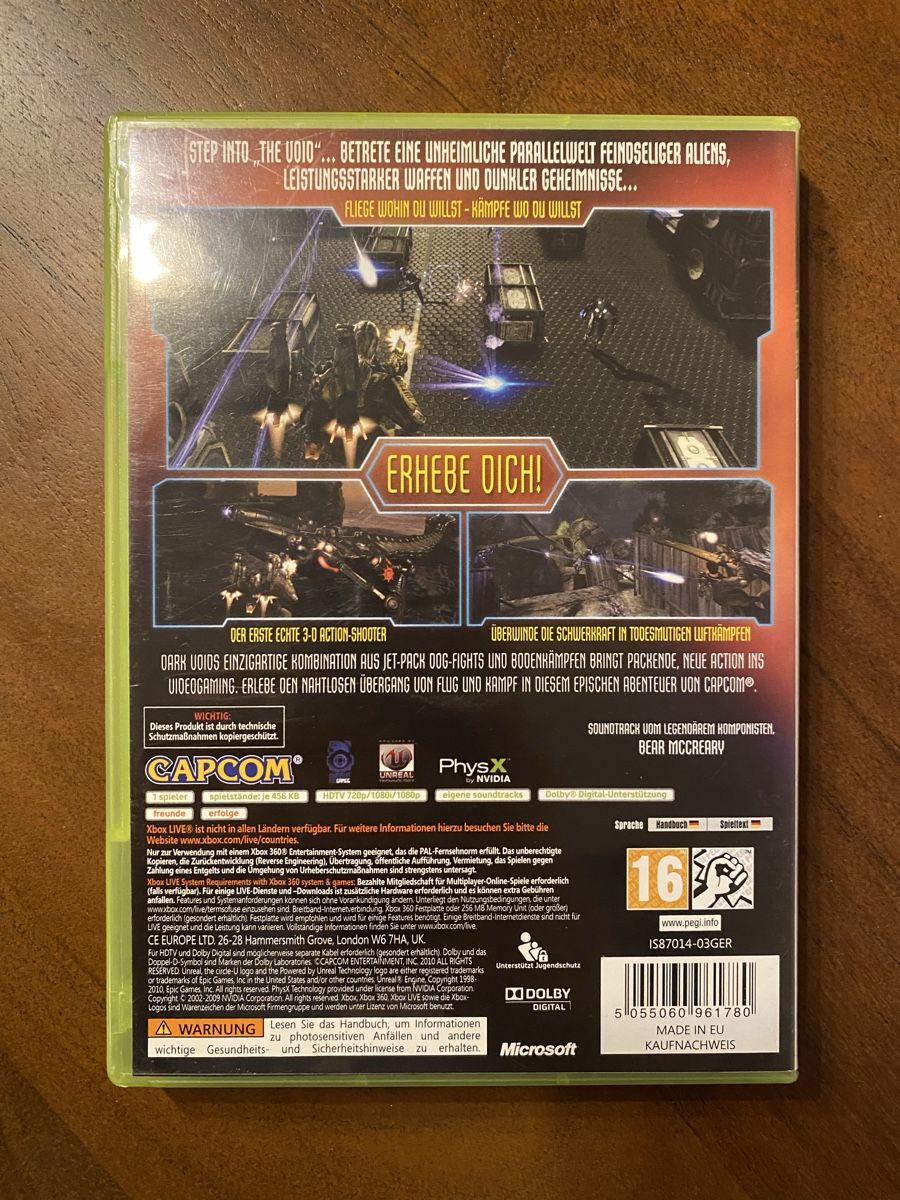 Microsoft Giochi: Dark Void für Xbox 360 – Usato da Thunstetten venduto da Virus_33 2