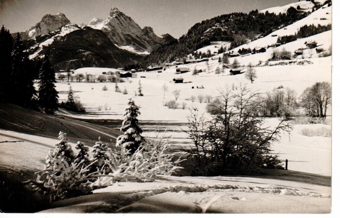 Cartoline postali: Schönried  1941 – Usato da Wolhusen venduto da Curver9