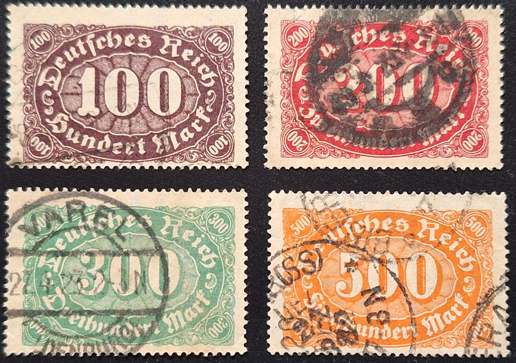 Tutti i francobolli: Deutsches Reich 1922 – Usato da Lohn-Ammannsegg venduto da konstrwu