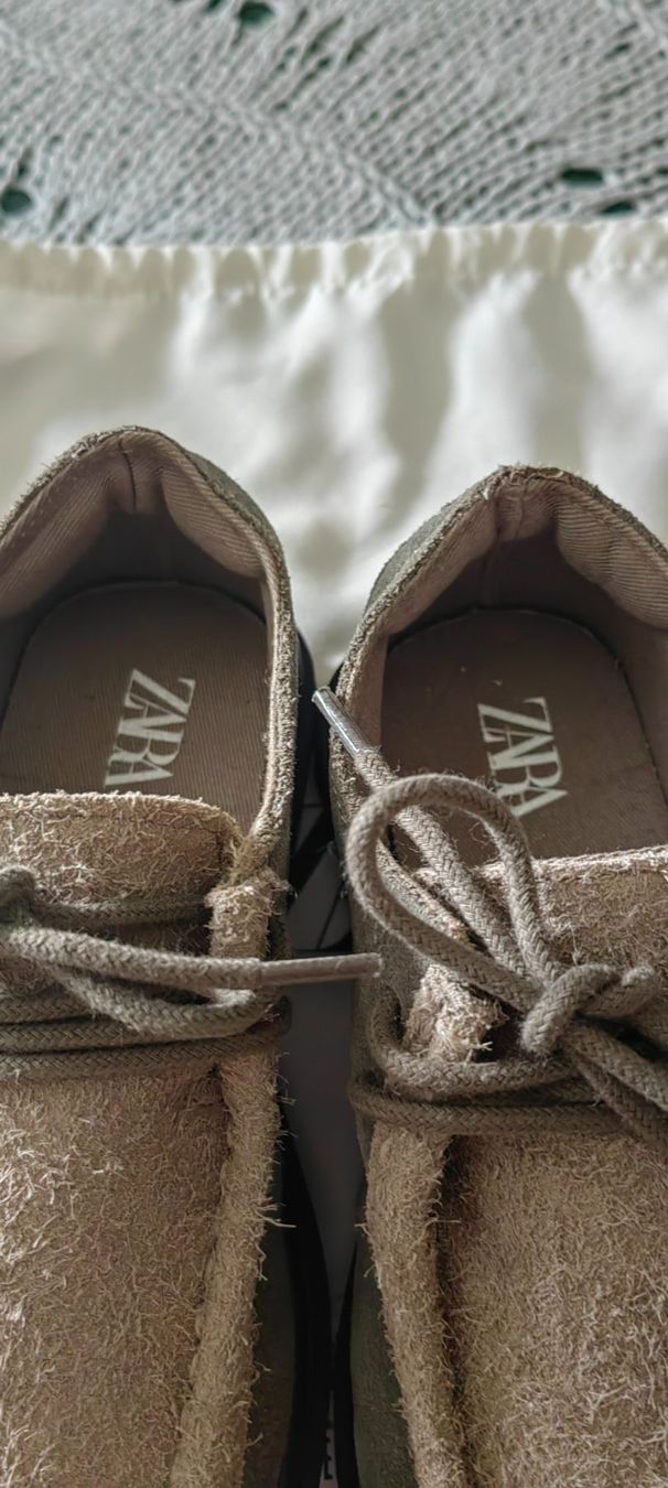 Zara Scarpe per ragazzi: Schuhe Velourleder gr. 30 Marke Zara – Nuovo e nell'imballaggio originale da Langwiesen venduto da VELESA 1
