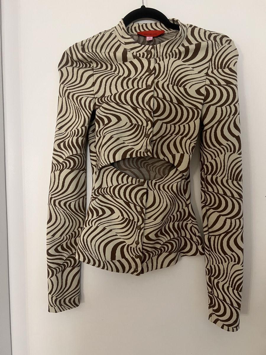 Maglioni & Felpe: Eckhaus Latta Cardigan – Usato da Biel/Bienne venduto da flatteryeux