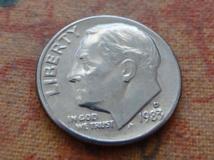 Tutti le monete: USA ONE DIME 1983 – Usato da Romanel-sur-Lausanne venduto da Swift13
