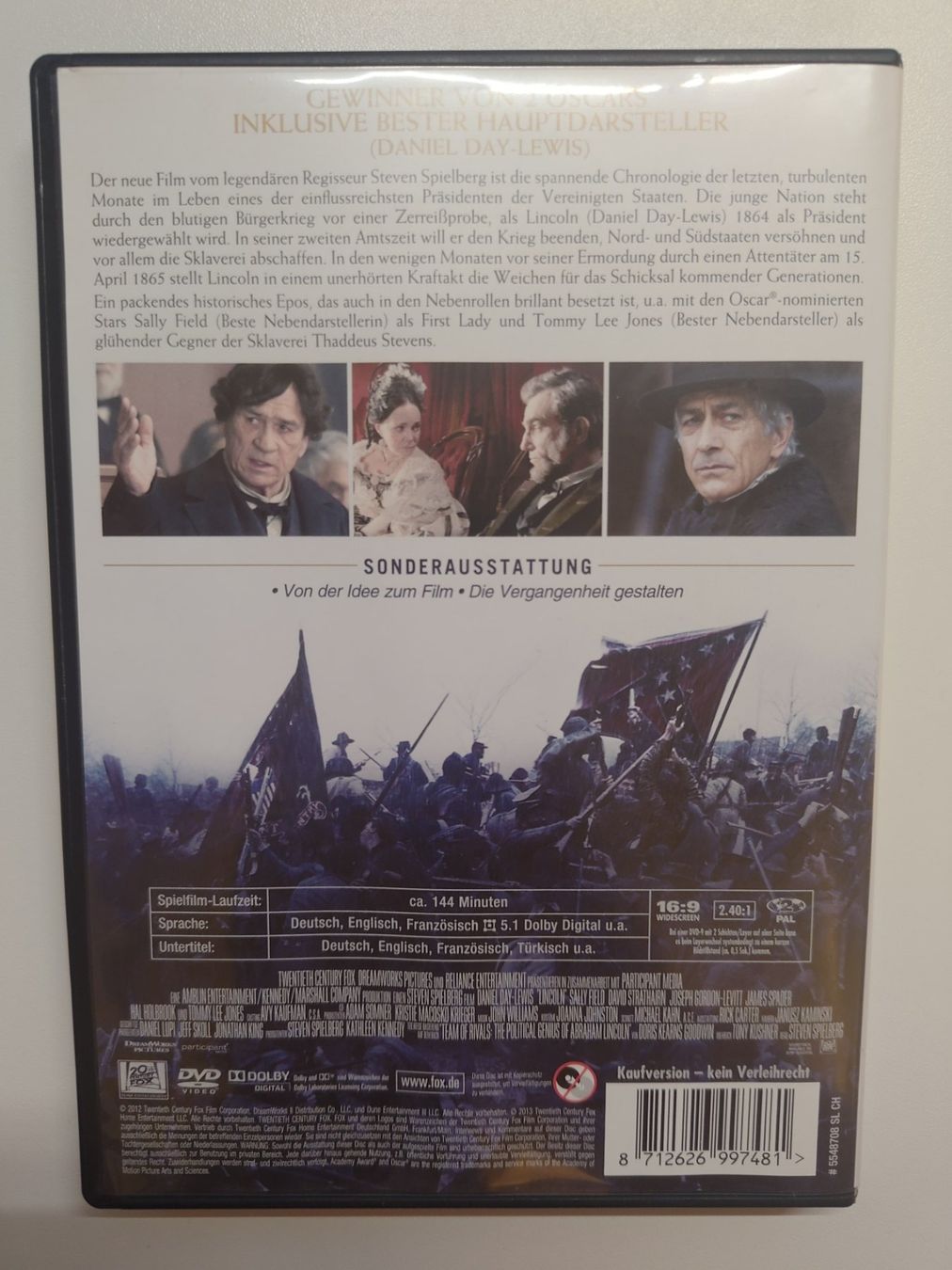 Tutti i DVDs: Lincoln – Usato da Liestal venduto da Kratzilla 2