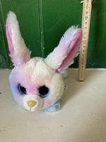 Süsses Ty Beanie Boo Hase, Glitzerohren, ca. 18cm, neu